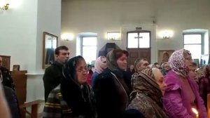 Вокресная проповедь в храме Богоявления село Навесное