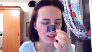 ●•●•УДАЛЕНИЕ ЧЁРНЫХ ТОЧЕК С НОСА.ТЕСТИРУЮ ПОЛОСКИ!