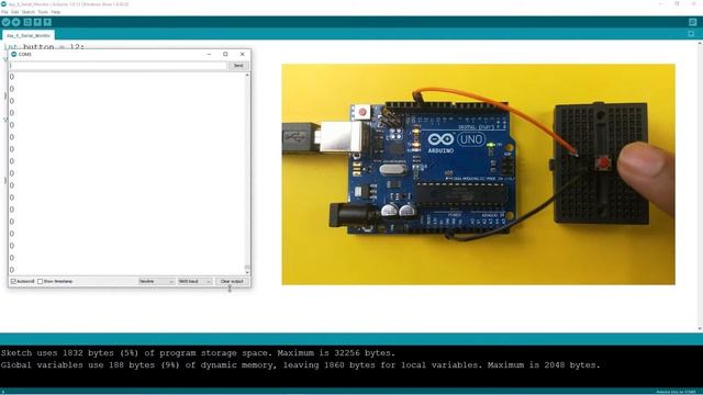 What is Serial Monitor? | Arduino Uno Zero to Hero Day : 6 | RoboVilla Tutorial Project смотреть онлайн