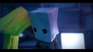 Six Takes Off Mono's Paperbag - Little Nightmares 2 Animation