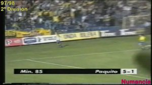 11 goles de Paquito Ortiz con la UD Las Palmas