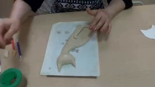 Сувенир кошки (Ласкуток) | Лепка из соленого теста 1 часть смотреть онлайн