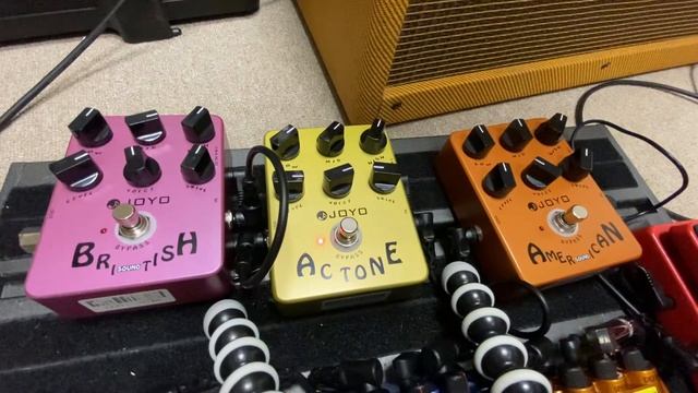 Joyo Guitar Amp Pedals British AC Tone American смотреть онлайн