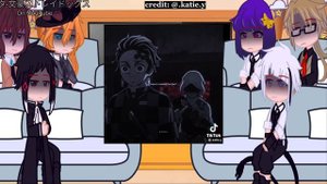 BSD reacts to Demon Slayer || 1/? || ベヌタ•文豪ストレイドッグス