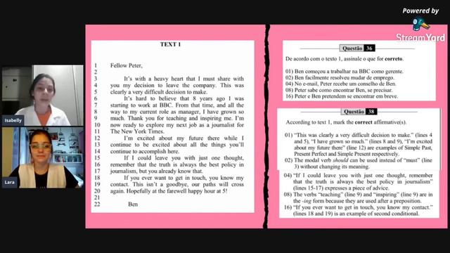 Present Perfect - Teachers: Isabelly and Lara смотреть онлайн