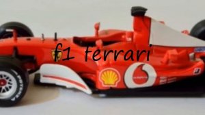 How to say f1 ferrari in English?