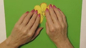 Подарок-Поделки д3 Открытка с цветами мастер класс. Сувенир на Женский день 8 марта.