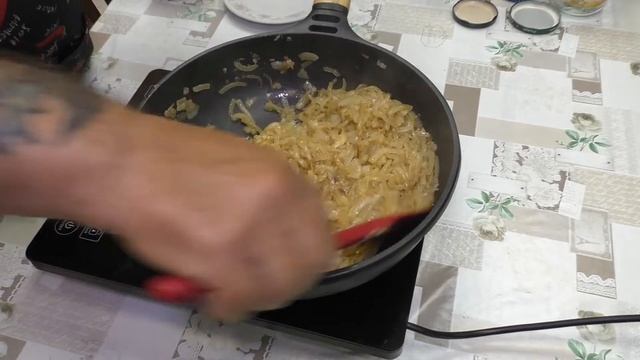 Заготовка жареного лука/ Fried Onion