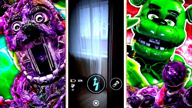 FNAF AR ТОКСИЧНЫЙ СПРИНГТРАП и ФОКСИ ВЕСЕЛЯТСЯ ДОМА у FOXY ANIMA ФНАФ АР !!! смотреть онлайн