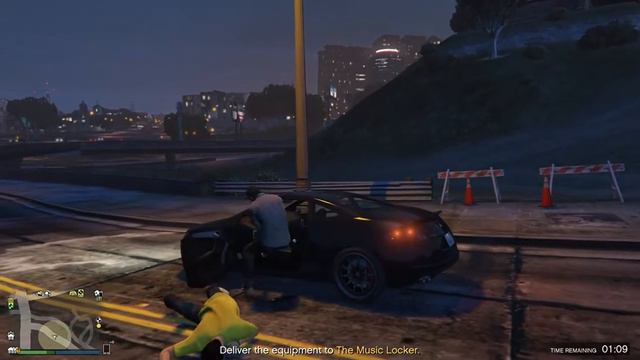 #GTAOnline - Delivering the Equipment to The Music Locker in Time смотреть онлайн