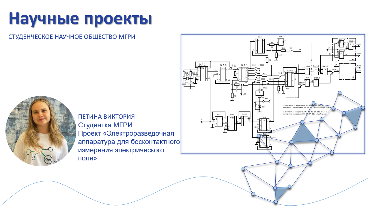 Веда проект. СНО МГРИ. Устройство СНО. Студ МГРИ.