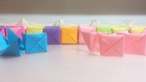 Сложный кубик Оригами . Все просто и быстро !