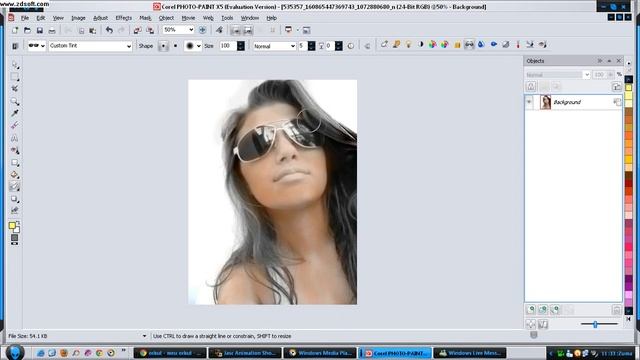 Como Fazer Foto Virar Desenho No -Corel PHOTO-PAINT X5 смотреть онлайн