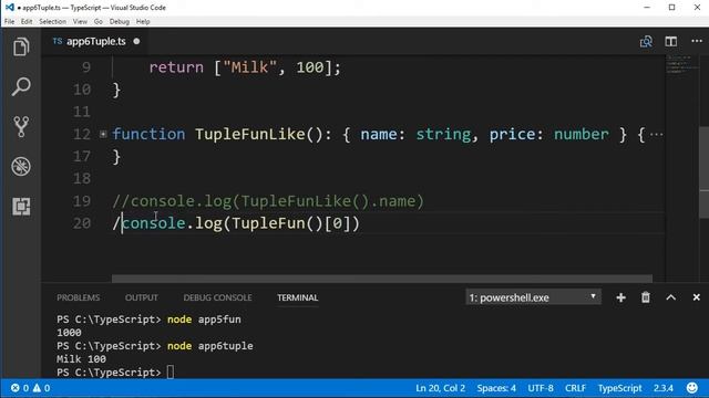 TypeScript - кортежи (часть 7)