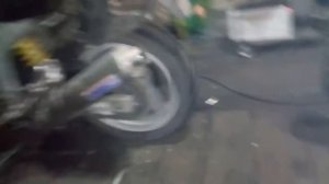 Мото подкат Yamaha TDM 850 своими руками