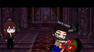 Janitor (Nick cage) vs arty alligator (willy's wonderland) (gacha verse)