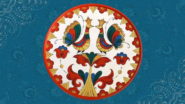 Русские народные промыслы. Пермогорская роспись