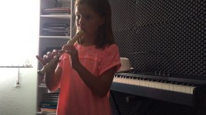 improvisación con la flauta dulce. Урок импровизации на блокфлейте