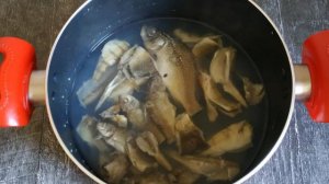 Суп из мелкой речной рыбы