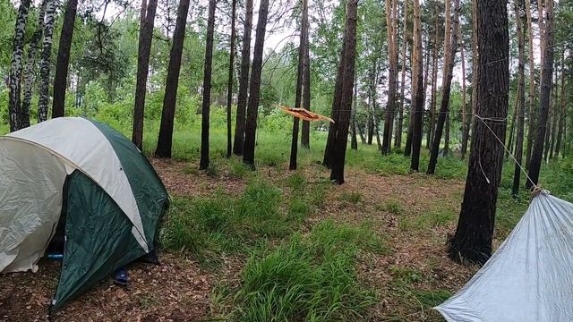 Рыбалка на реке Тара. Уха. Неделя в палатках. Окунево Часть 2