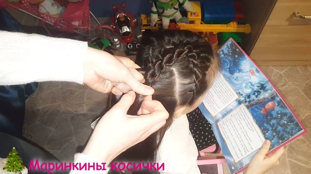 ? Прическа для девочки Карамельная Трость | Какую прическу сделать на Новый Год? | ? CHRISTMASHAIR смотреть онлайн