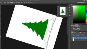 Урок рисования 1 класс  Ёлка