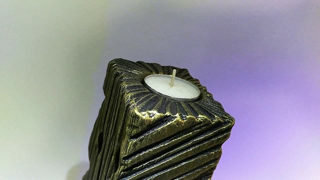 ДЕКОР. Подсвечник из дерева, ручная работа. смотреть онлайн