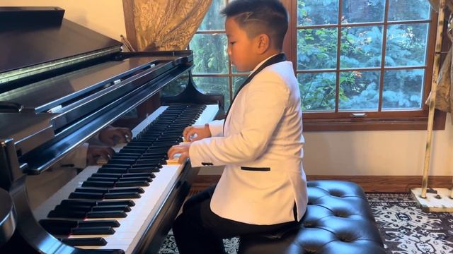 Кай Вэсли (Wesley Cai) 7 лет, США г.Чикаго, А.Классен "Грузинская песенка" смотреть онлайн