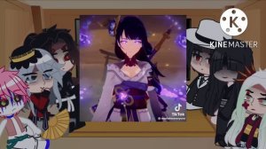 Uppermoons react to F!Y/N as lumine!|Kny|Flash Warning?|+muzan!