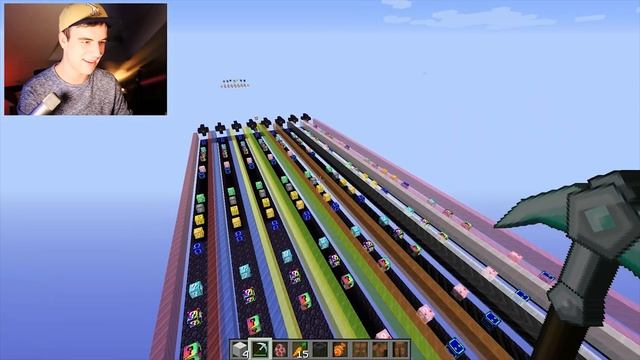 Minecraft LUCKY BLOCK - 10 BLOCKS RACE MAP смотреть онлайн