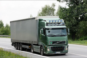 VOLVO FH   Кран управления тормозами прицепа.