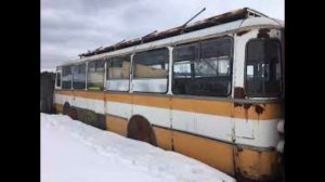 Заброшенные автобусы ЛиАЗ .| 14 часть