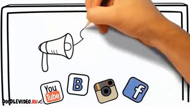 Рисованное видео Doodle видео смотреть онлайн