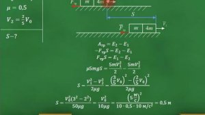 ЕГЭ по физике. Задание 25. Абсолютно неупругий удар.