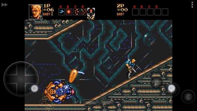 Contra Hard Corps(rus) SEGA прохождение(бессмертие)