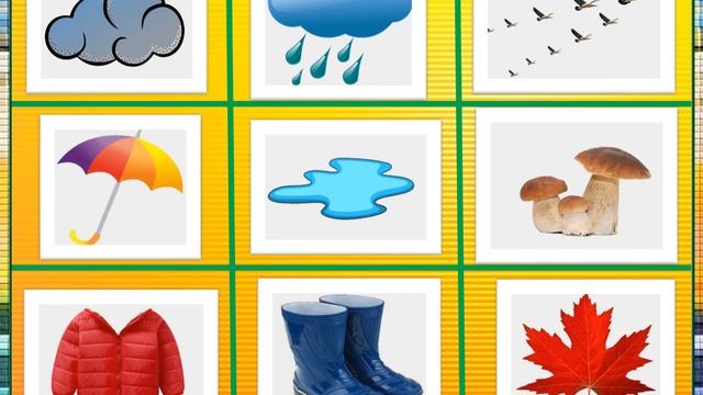 Заняття з мовленнєвого розвитку для дошкільнят "Осінь. Ознаки осені" смотреть онлайн