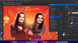 COMO FAZER FLYER DE NATAL | Photoshop | PSD FREE