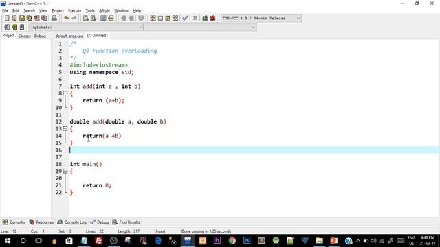 Function Overloading in C++ Programming