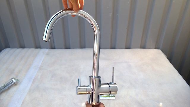 Imprese DAICY смеситель для кухни на две воды, хром, IMPRESE 55009-U смотреть онлайн