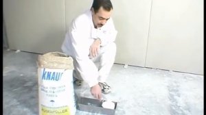 Клеим гипсокартон на клей Перлфикс