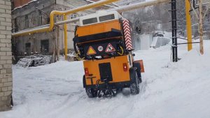 Sweeper ММК-1500. Компактная многофункциональная уборочная машина. Производство РФ