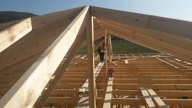 Обзор стропильной системы вальмовой крыши