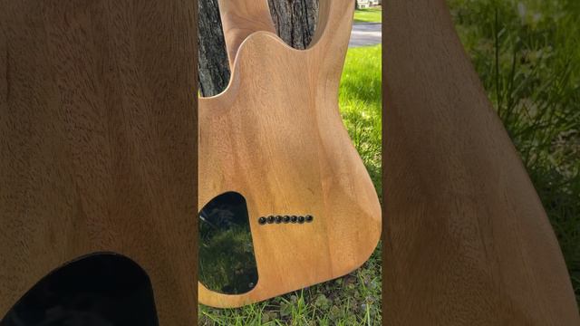 2nd ever hand build custom guitar!!! 7 strings multi scale madness !