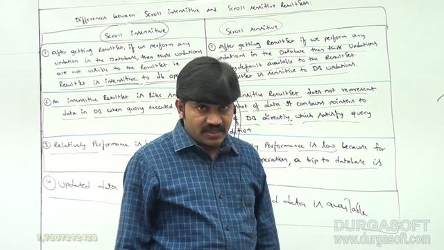 JDBC - 152|| Differnences Between Scrollable and Non-Scrollable ResultSets Durga sir смотреть онлайн