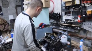 Капиталка на минималках! двигатель К7М  от Рено Логан я это делал в первый раз