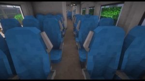 Обзор электропоезда Ласточка в Майнкрафте