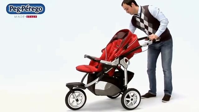 Детская 3 х колесная прогулочная коляска Peg Perego GT3 Completo