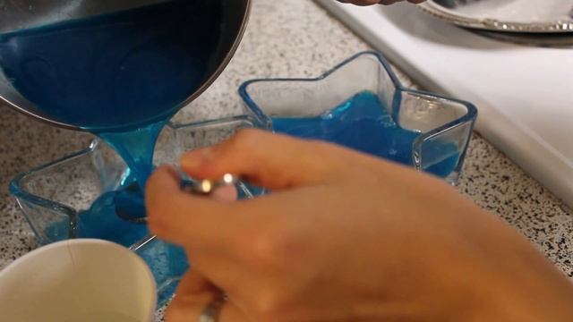 Jello with ice cream dessert (Десерт Желе с мороженым ) #usa #jello