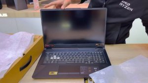 ASUS FA706QR HX0025T NEW TUF AMD Ryzen 7 5800H ALL NEW RTX3070 RAM 16GB !!!