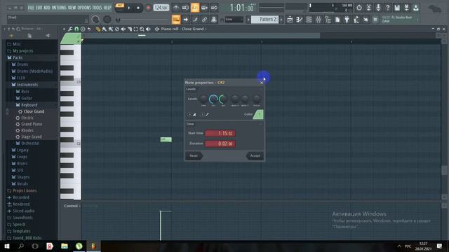 Как написать свой первый бит, трек в fl studio на стандартных плагинах. Битти кантип  жазат? смотреть онлайн